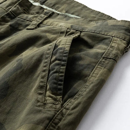 Men’s Stretch Camouflage Cargo Pants