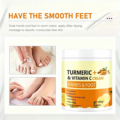 🌟 Turmeric & amp Vitamin C Hand and Foot Cream