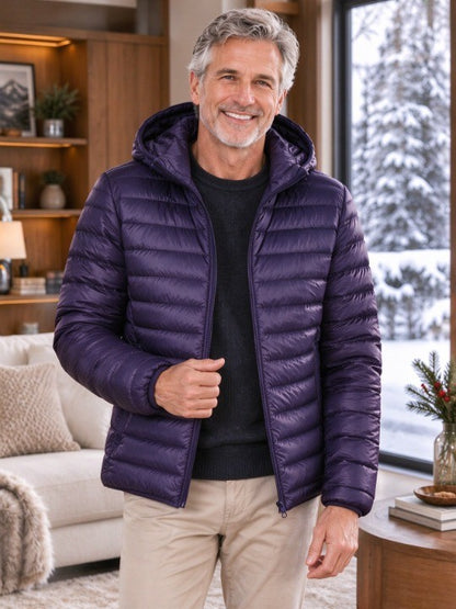 Men’s Quilted Hooded Puffer Jacket