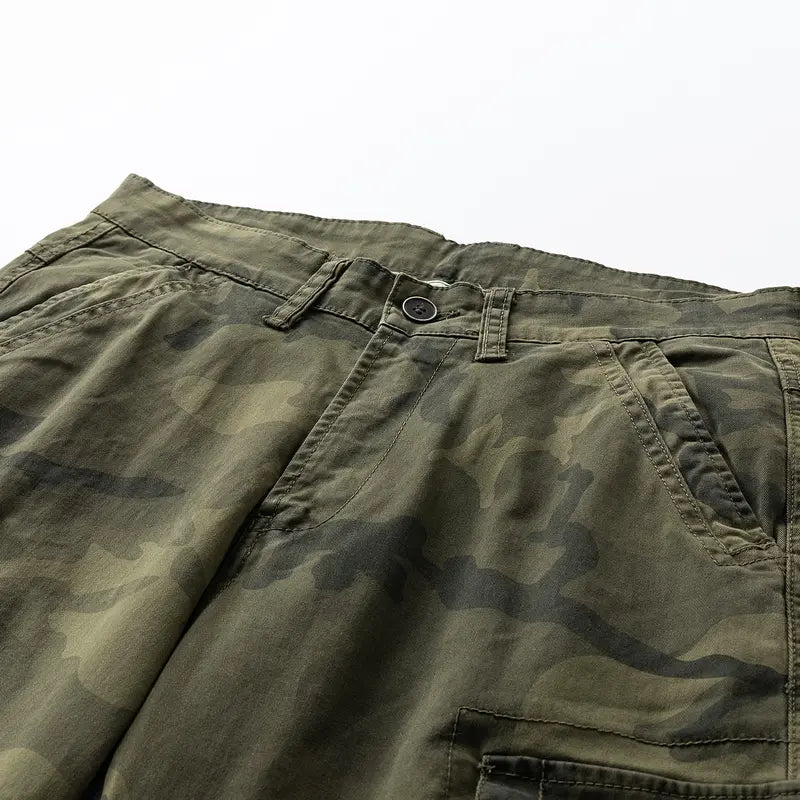 Men’s Stretch Camouflage Cargo Pants