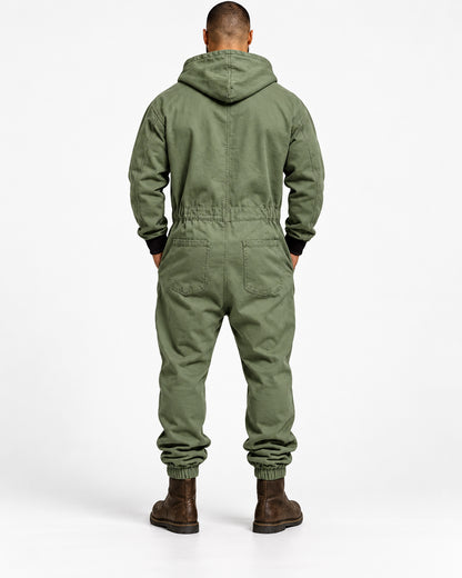 Men's Hooded Cargo Jumpsuit