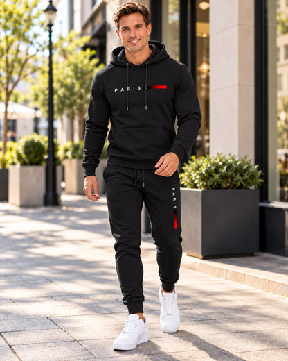 Men's Casual Hoodie and Jogger Pants Set