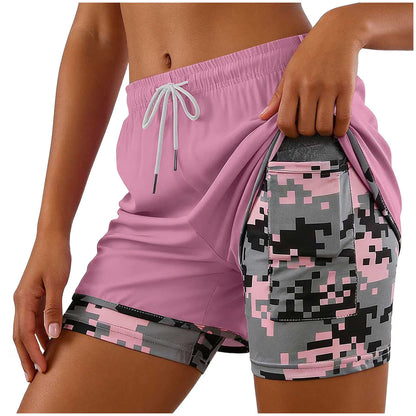 🏃‍♀️ Women's High-Waisted Athletic Shorts