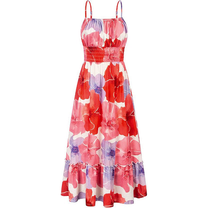 🌸 Floral Maxi Dress with Pockets – Breezy, Boho & Perfect for Summer