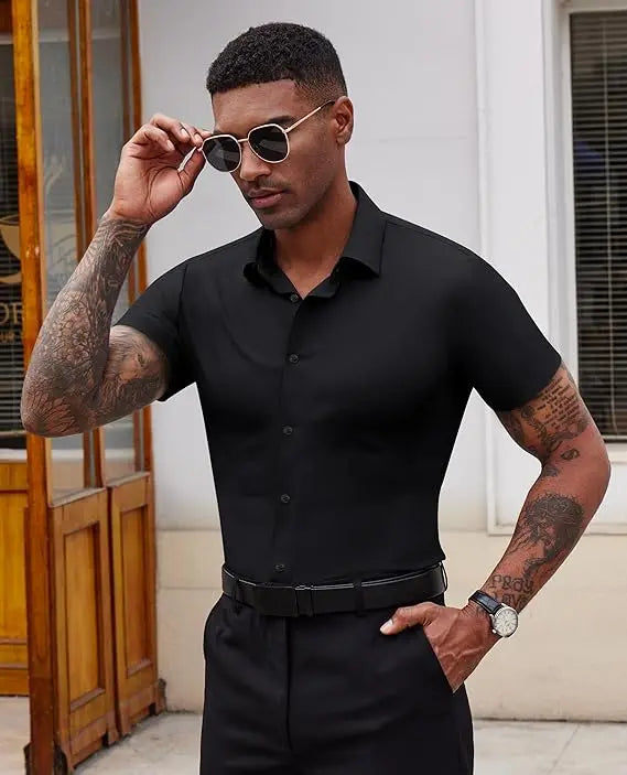 Men’s Stretch Short Sleeve Shirt