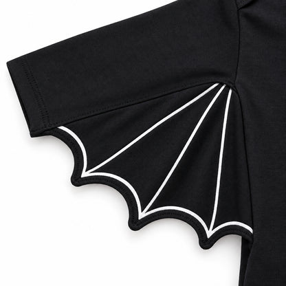 Baby Halloween Bat Romper