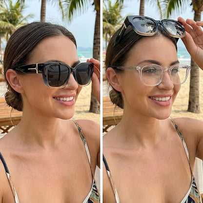 🔥Polarized Fit Over Sunglasses for Women🕶️ – UV400 Protection for Prescription Glasses ✨
