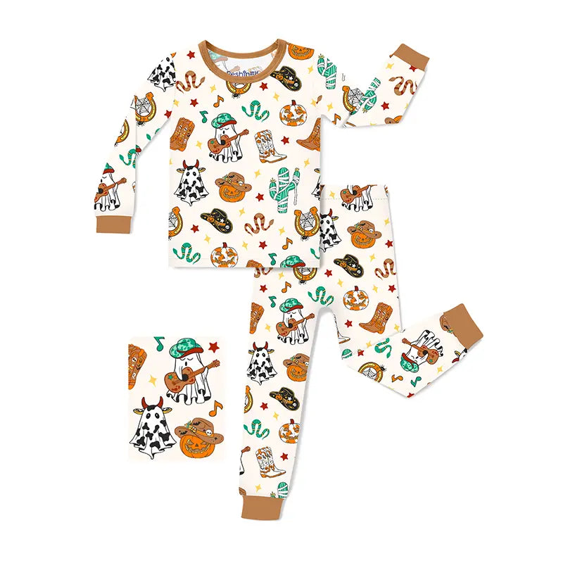 Kids Bamboo Holiday Pajama Set