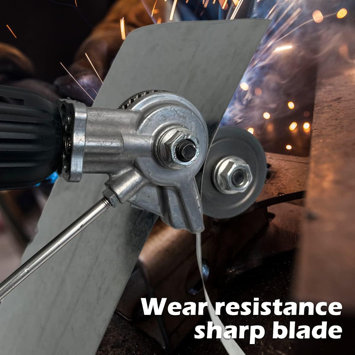 ⚙️ Heavy-Duty Metal Nibbler Drill Attachment