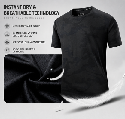 👕Men’s Quick-Dry Workout T-Shirts