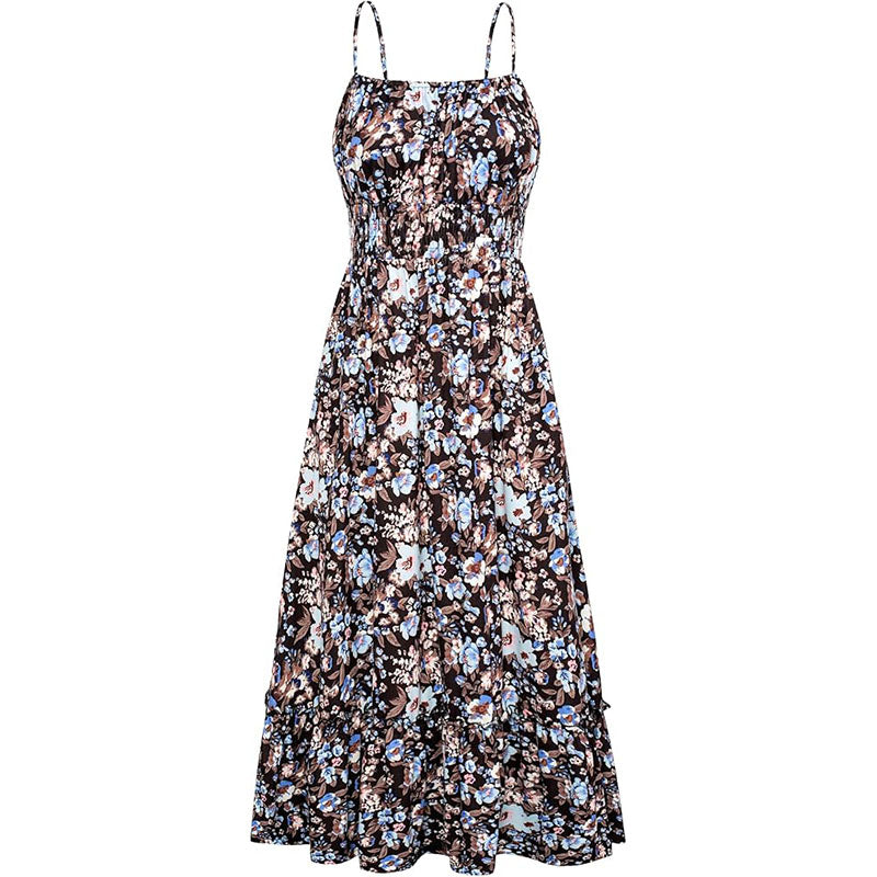 🌸 Floral Maxi Dress with Pockets – Breezy, Boho & Perfect for Summer