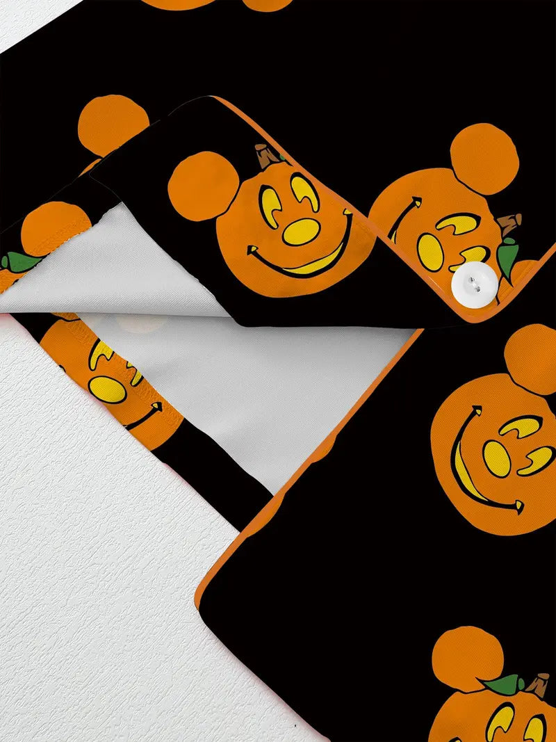 Cute & Cozy Halloween Pumpkin Pajama Set