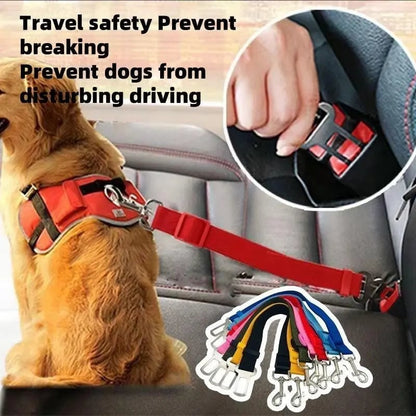 🐱🐶 Pet Seatbelts – Adjustable Safety Leads