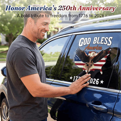 USA 250th Anniversary Decal 1776-2026