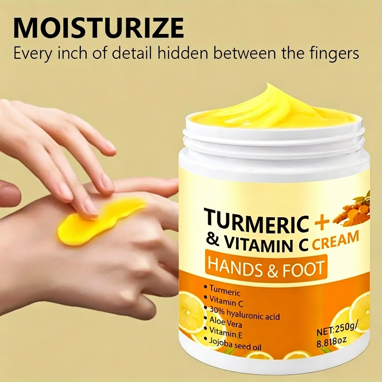 🌟 Turmeric & amp Vitamin C Hand and Foot Cream