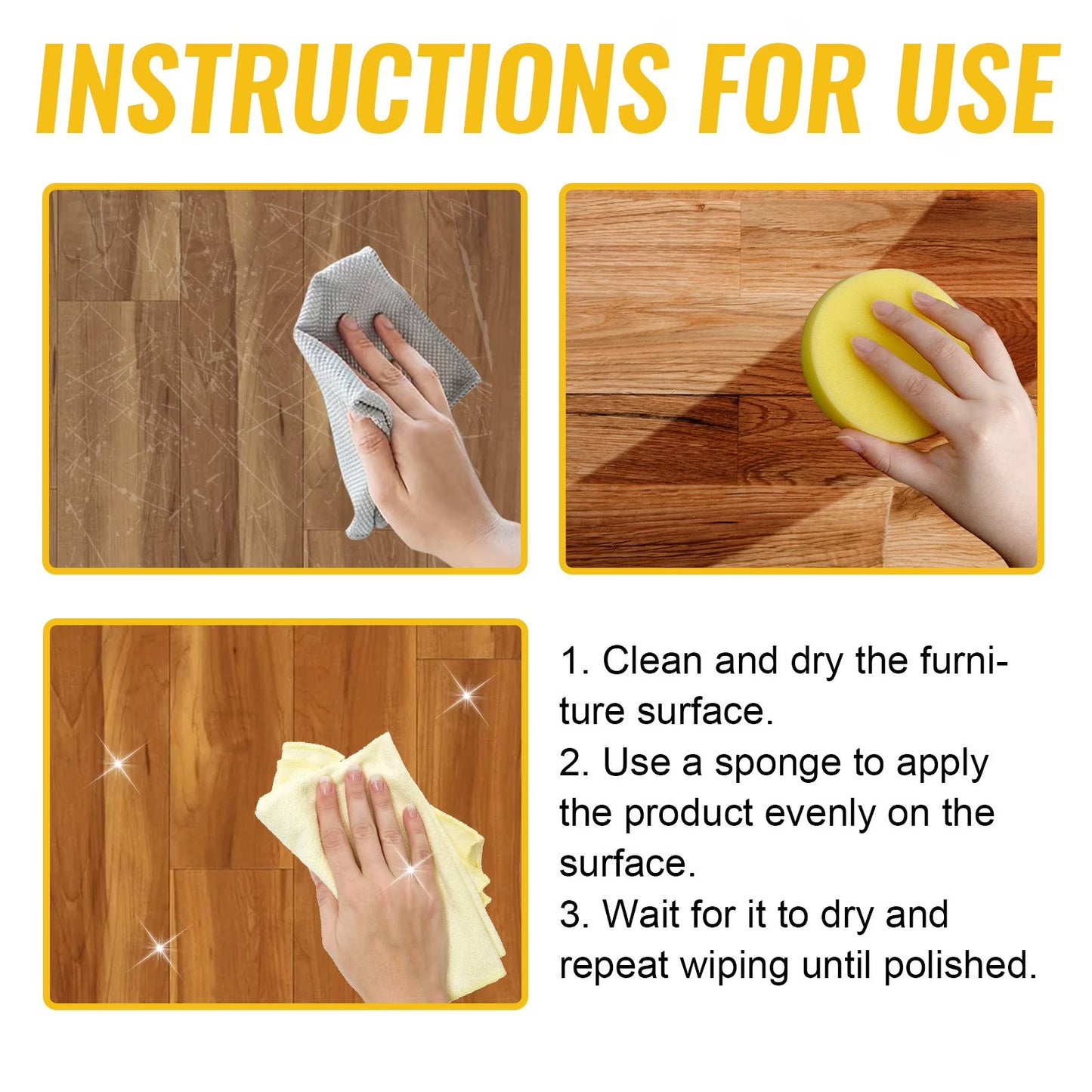 🍯 Natural Beeswax Furniture Polish