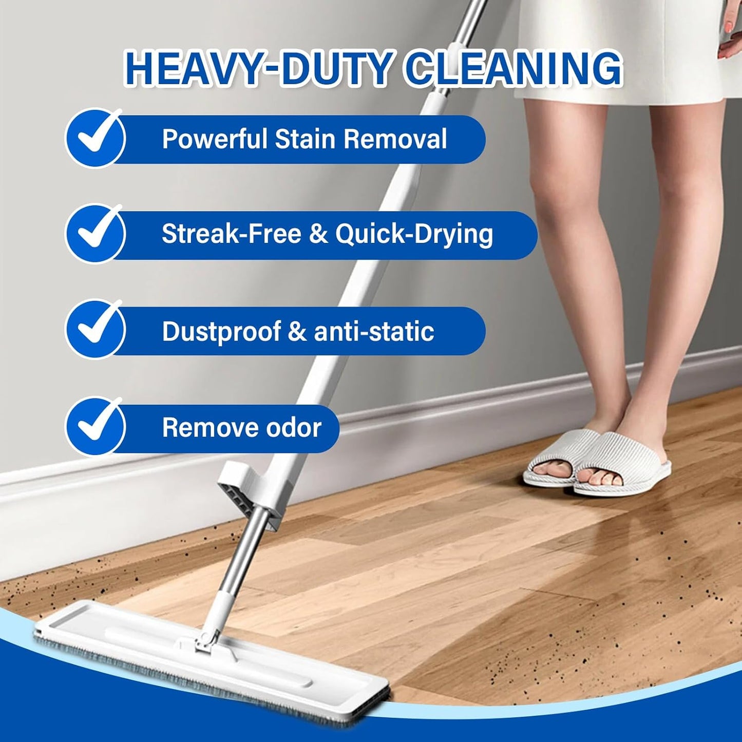 🧹 Ultra-Concentrated Floor Cleaning Sheets (30-Pack)