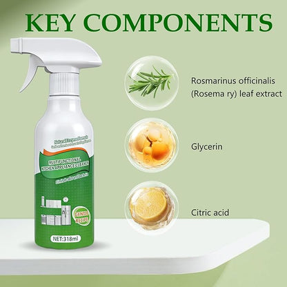 Professional Multi-Purpose Kitchen Degreaser Spray — Fast-Acting Enzymatic Formula ✨