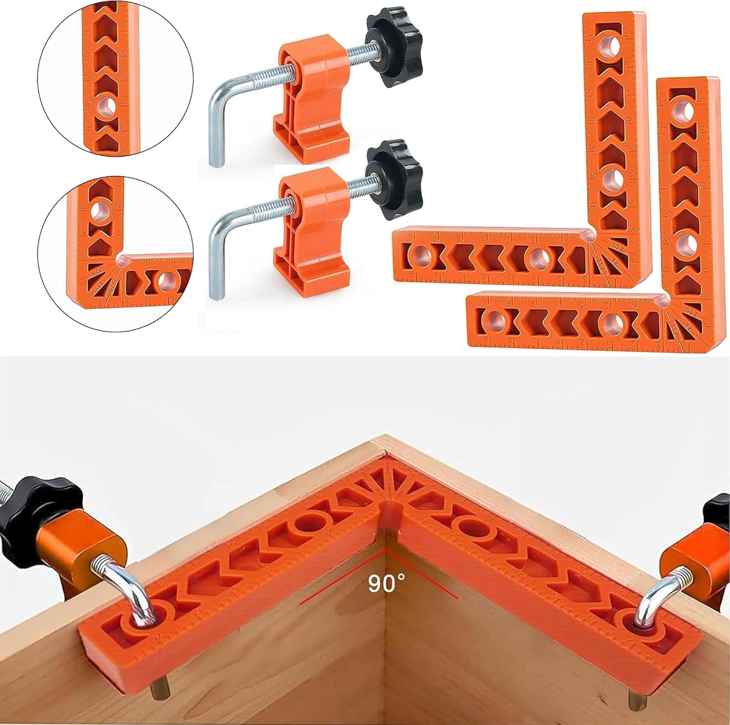 90° Angle Positioning & Corner Clamp Kit