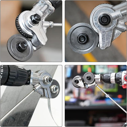 ⚙️ Heavy-Duty Metal Nibbler Drill Attachment