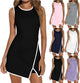 🖤Women's Workout Tennis Dress with Built-in Bra & Shorts Pockets