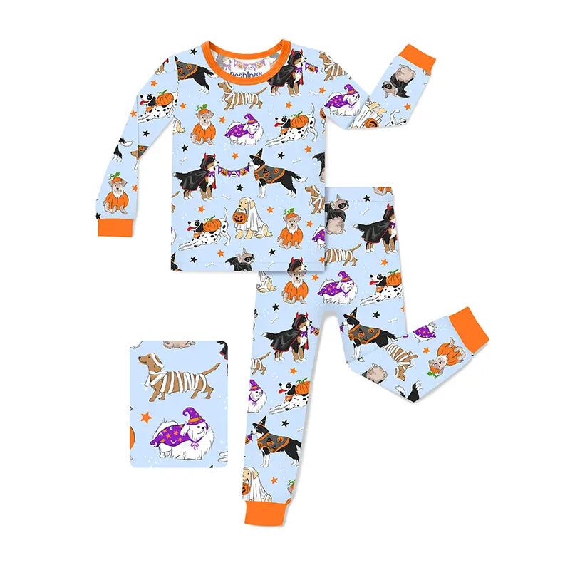 Kids Bamboo Holiday Pajama Set
