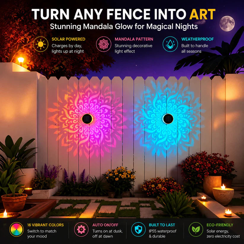 ⚡2026 New Solar Mandala Lights