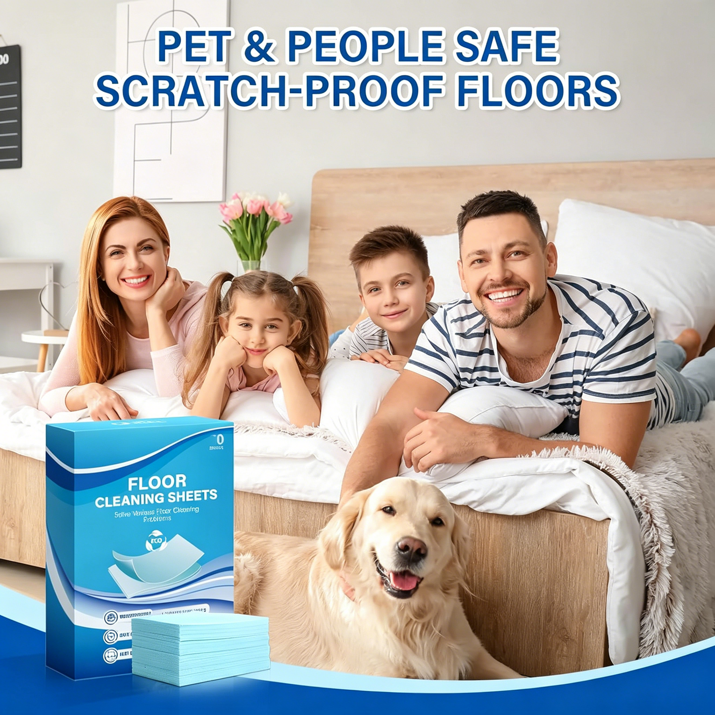 🧹 Ultra-Concentrated Floor Cleaning Sheets (30-Pack)