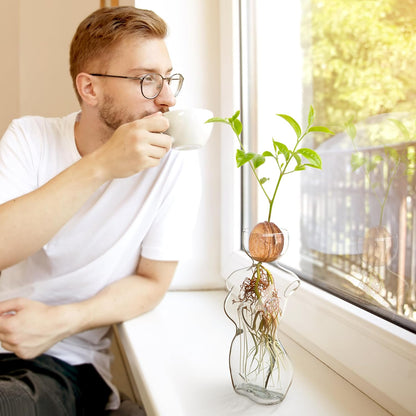 Silhouette Glass Propagation Vase