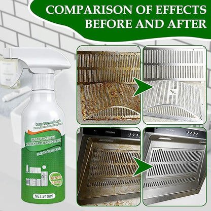 Professional Multi-Purpose Kitchen Degreaser Spray — Fast-Acting Enzymatic Formula ✨