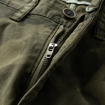 Men’s Stretch Camouflage Cargo Pants