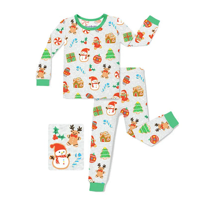 Kids Bamboo Holiday Pajama Set