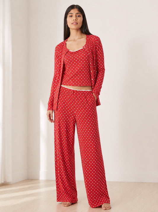 Women’s 3-Piece Christmas Pajama Set