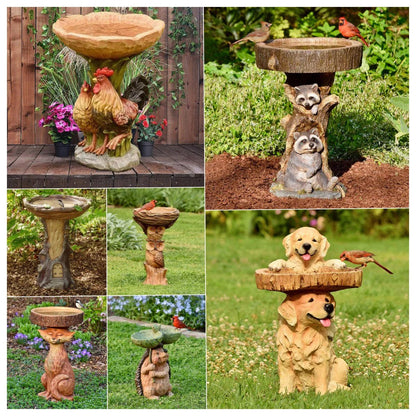 Last Sale 49% OFF🐦Outdoor Sculpture Bird Feeders