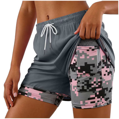 🏃‍♀️ Women's High-Waisted Athletic Shorts