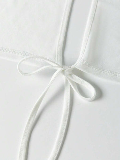 Women’s Flattering Criss-Cross Waist Tie Top
