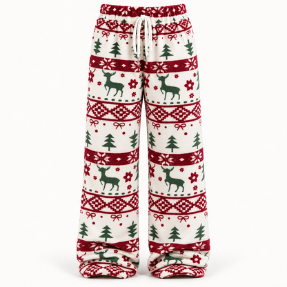 Women's Cozy Fleece Plaid Lounge Pants