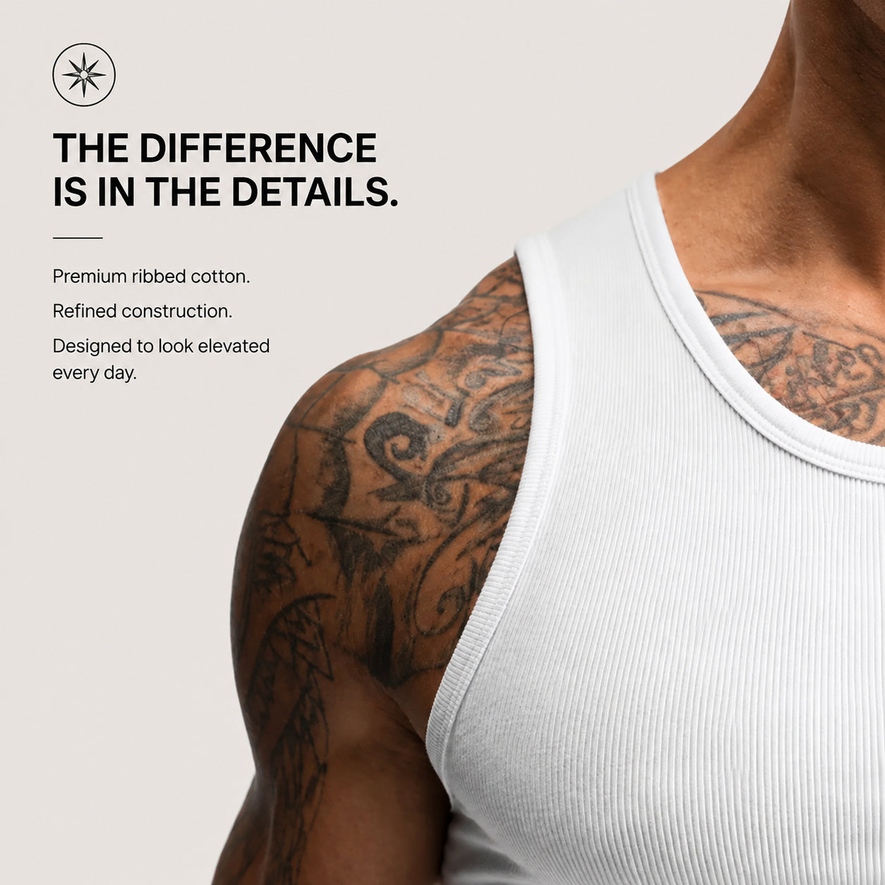 Men’s Cotton Fitted Tank Tops