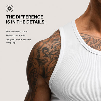 Men’s Cotton Fitted Tank Tops