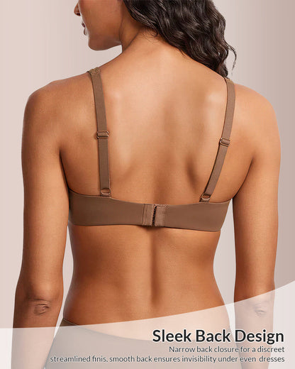👙 Seamless Underwire Balconette Bra | Comfortable Lift & Support