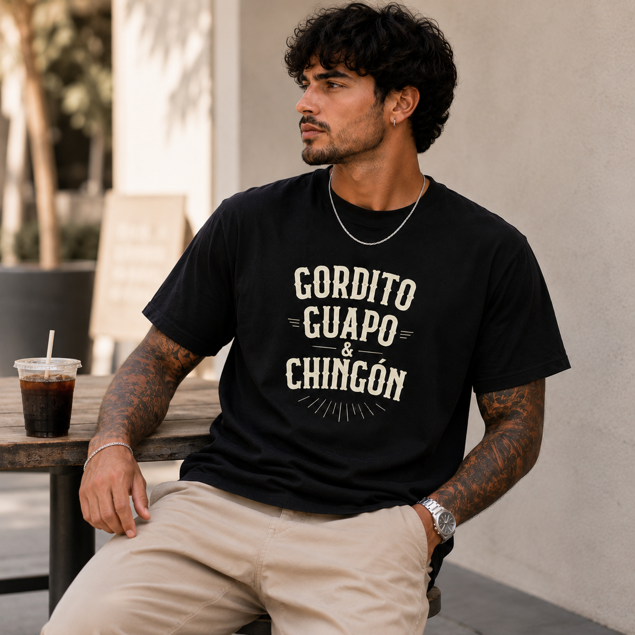 👕 Gordito Guapo & Chingon Heavyweight Graphic Tee