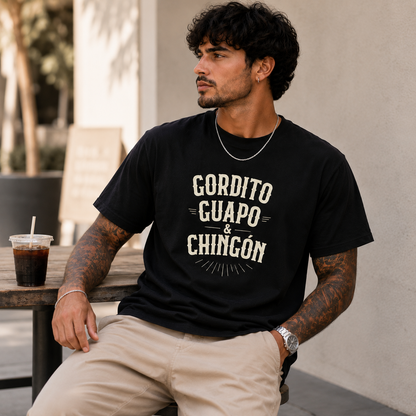 👕 Gordito Guapo & Chingon Heavyweight Graphic Tee