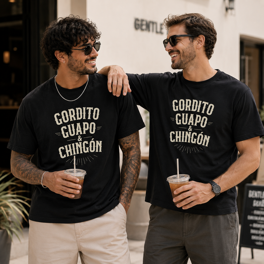 👕 Gordito Guapo & Chingon Heavyweight Graphic Tee