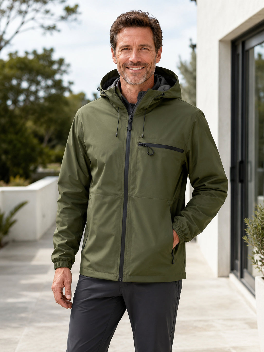 Men's All-Weather Waterproof & Windproof Outdoor Jacket