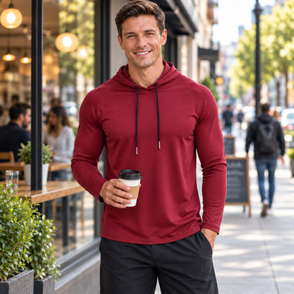 Men’s 2-Pack Breathable Lightweight Casual Hoodies