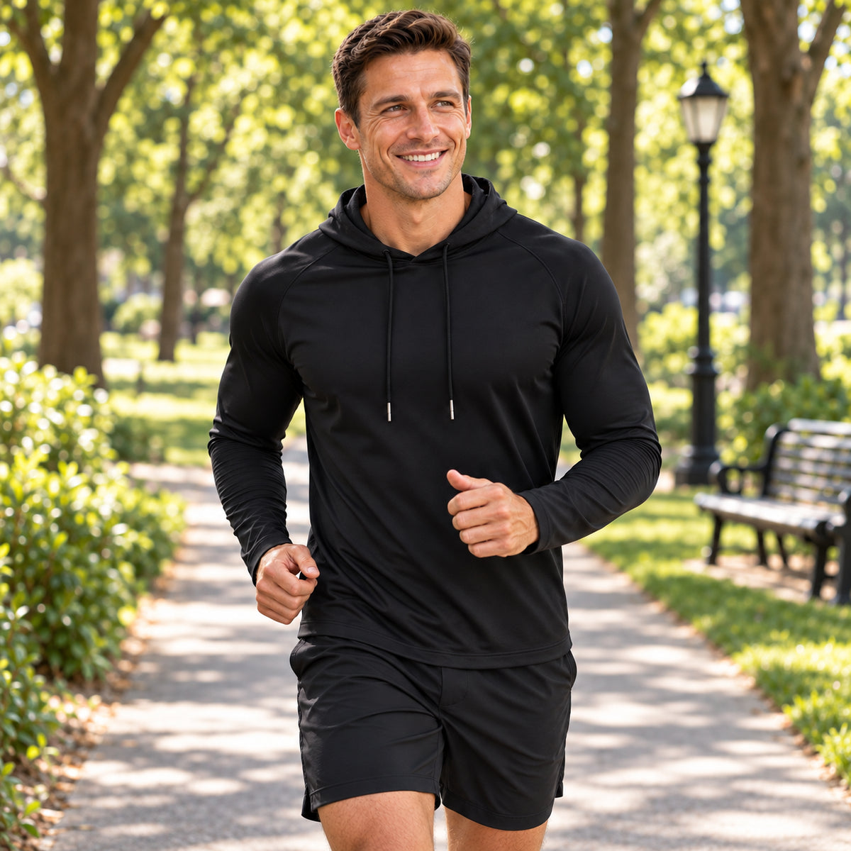 Men’s 2-Pack Breathable Lightweight Casual Hoodies