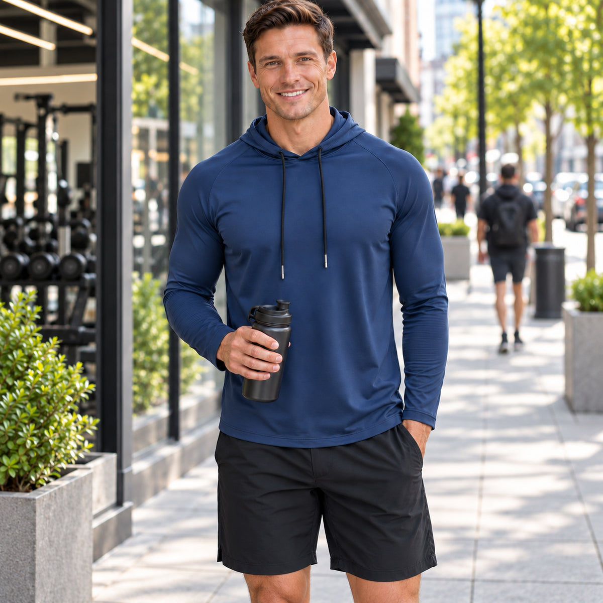 Men’s 2-Pack Breathable Lightweight Casual Hoodies