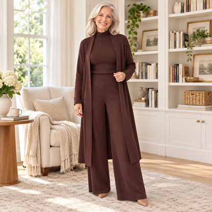 Women's Elegant Knit 3-Piece Set