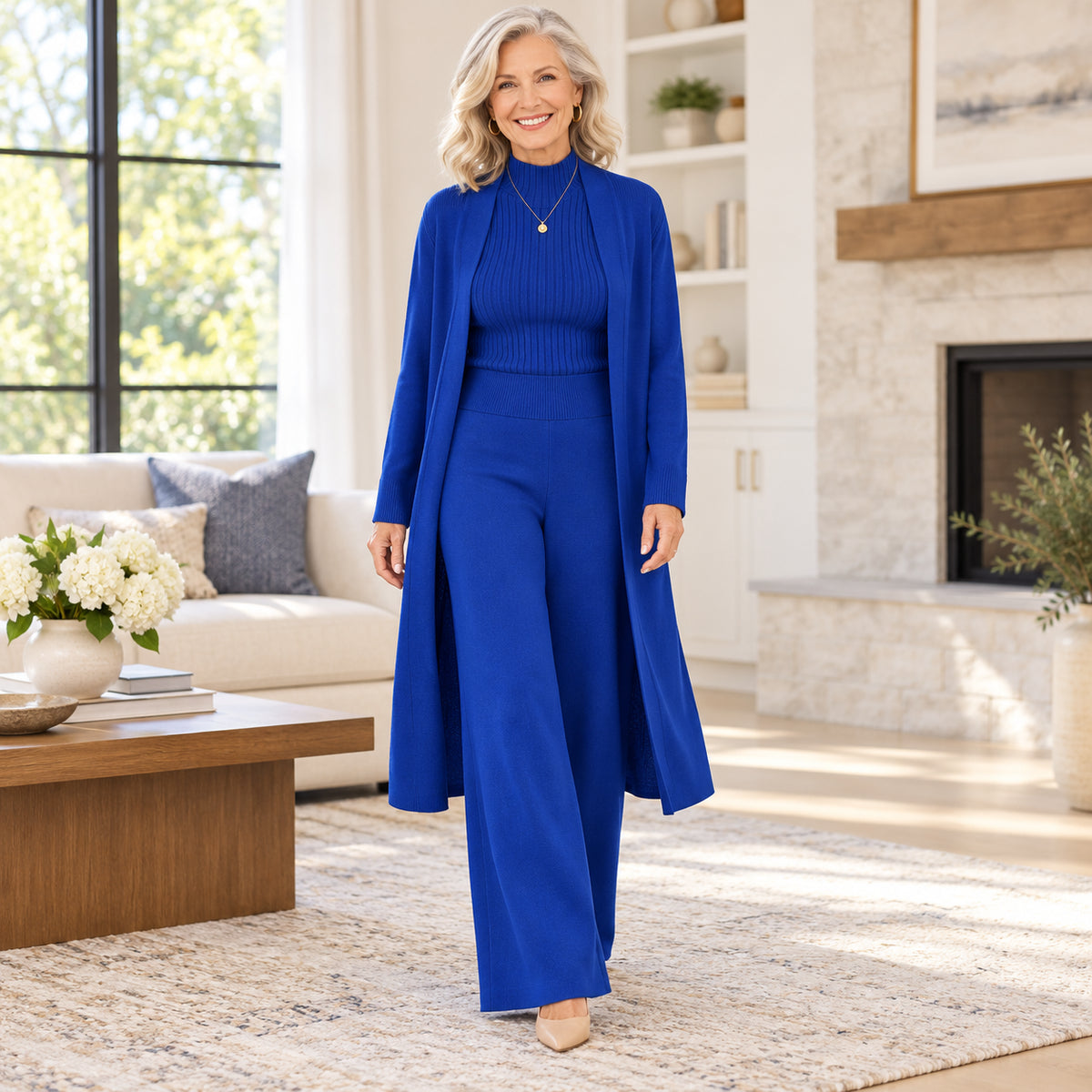 Women's Elegant Knit 3-Piece Set