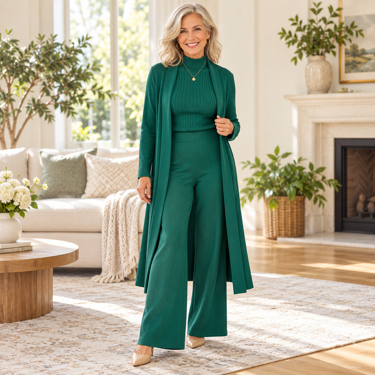 Women's Elegant Knit 3-Piece Set